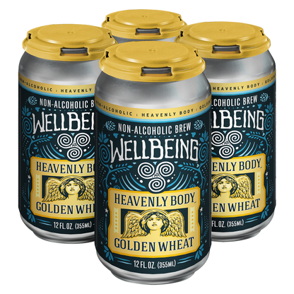 Wellbeing Brewing Co. Heavenly Body Non-Alcoholic 4pk 12oz