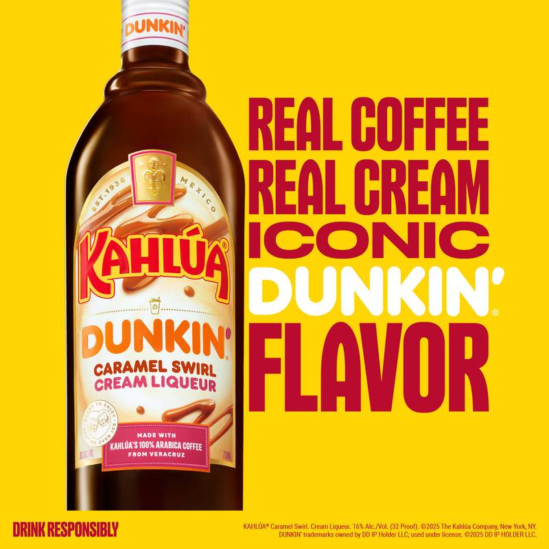 Kahlua Dunkin Caramel Swirl 750ml