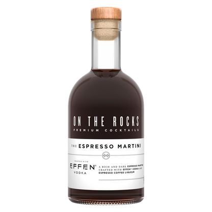 On the Rocks EFFEN Espresso Martini 375ml (40 Proof)