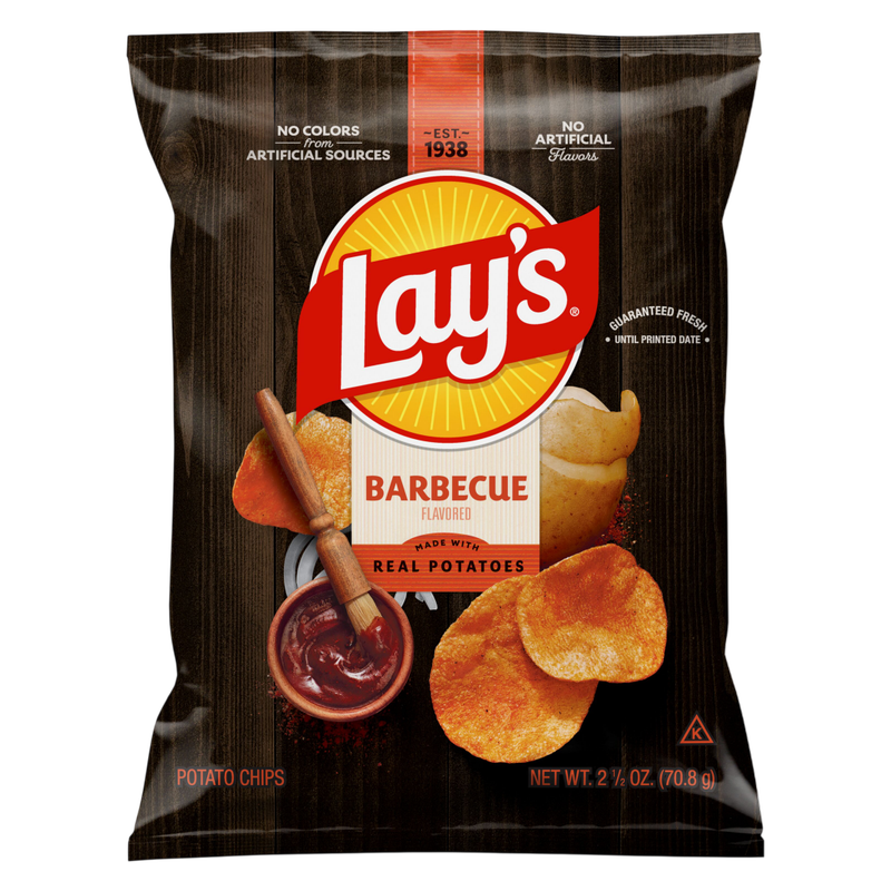 Lay's BBQ Potato Chips 2.5oz
