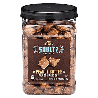 Shultz Peanut Butter Pretzels 24oz - Shultz – BevMo!
