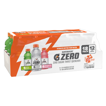 Gatorade Zero Sugar Thirst Quencher Variety 18ct 12oz Btl