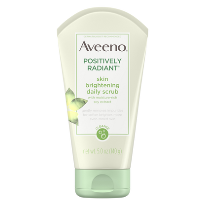 Aveeno Positively Radiant Skin Brightening Daily Scrub 5oz