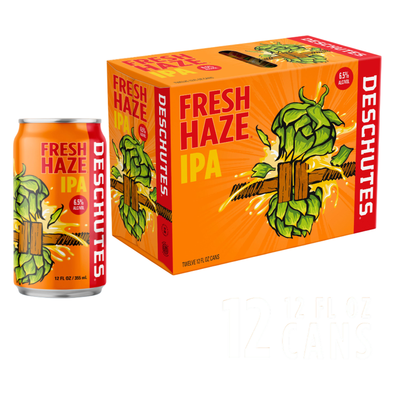 Deschutes Fresh Haze 12/12oz Can