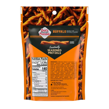 Dot's Pretzels Buffalo, 5oz