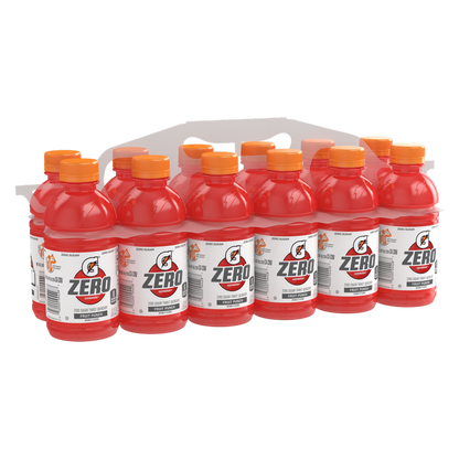 Gatorade G Zero Fruit Punch 12pk 12oz Btl