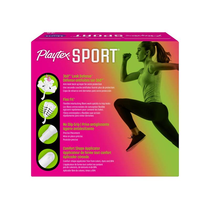 Playtex Sport Tampons Ultra Absorbency 36pk