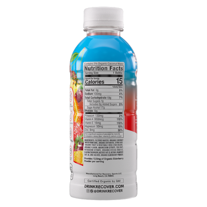 Recover 180 Organic Fruit Punch Sports Drink 16.9oz Btl