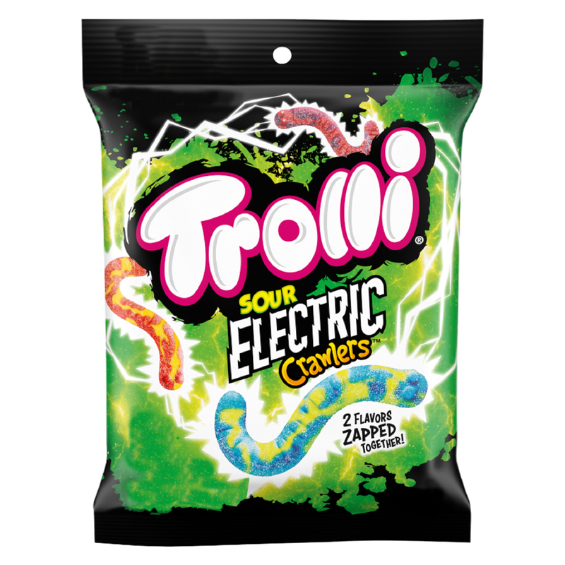 Trolli Electric Crawlers Gummy Candy, 4.25 oz - Trolli – BevMo!