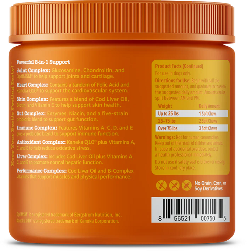 Zesty Paws Multivitamin Bites for Dogs 60ct