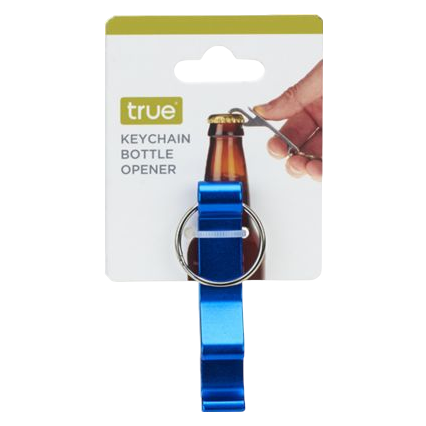 True Key Chain Bottle Opener Assorted Colors