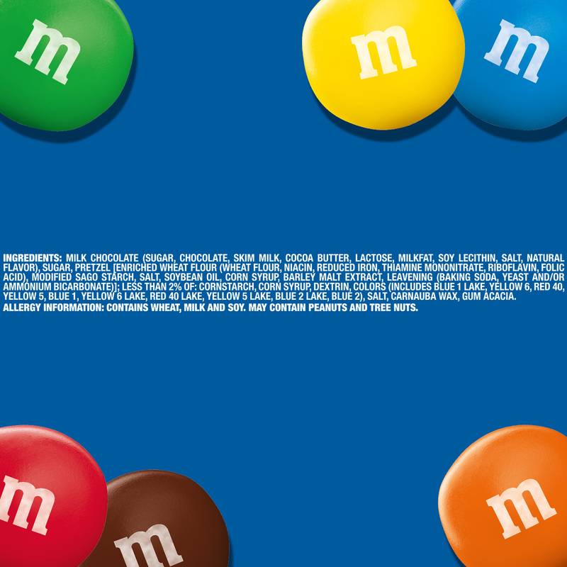 M&M's Pretzel Milk Chocolate Candies Share Size 2.83oz - M&M's