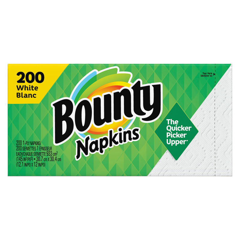 Bounty 200ct Paper Napkins