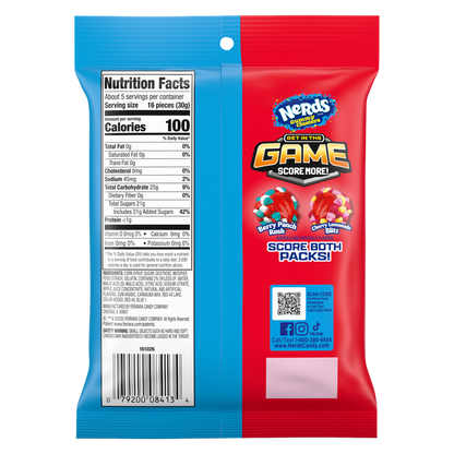 Nerds Gummy Clusters, Berry Punch Breakaway, 5 oz