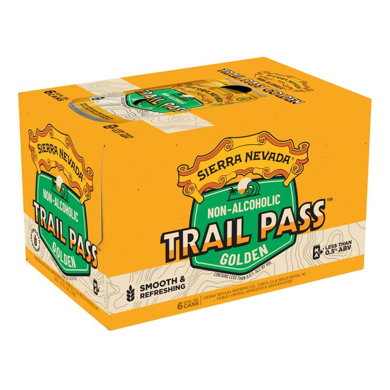 Sierra Nevada Trail Pass Golden Non-Alcoholic IPA 6pk 12oz Can