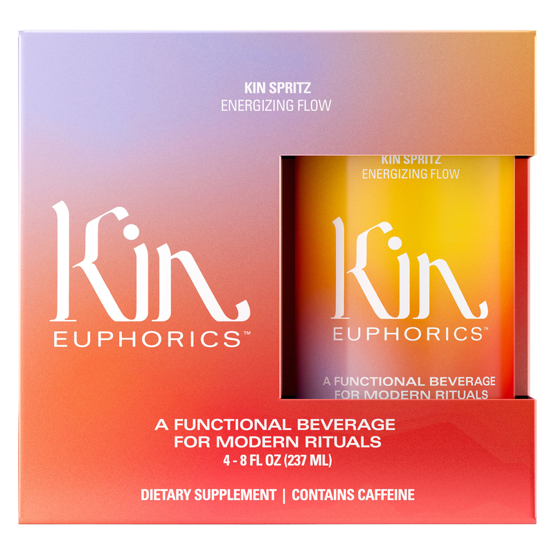 Kin Soda Kin Spritz 4pk 8oz Can - Kin Euphorics – BevMo!