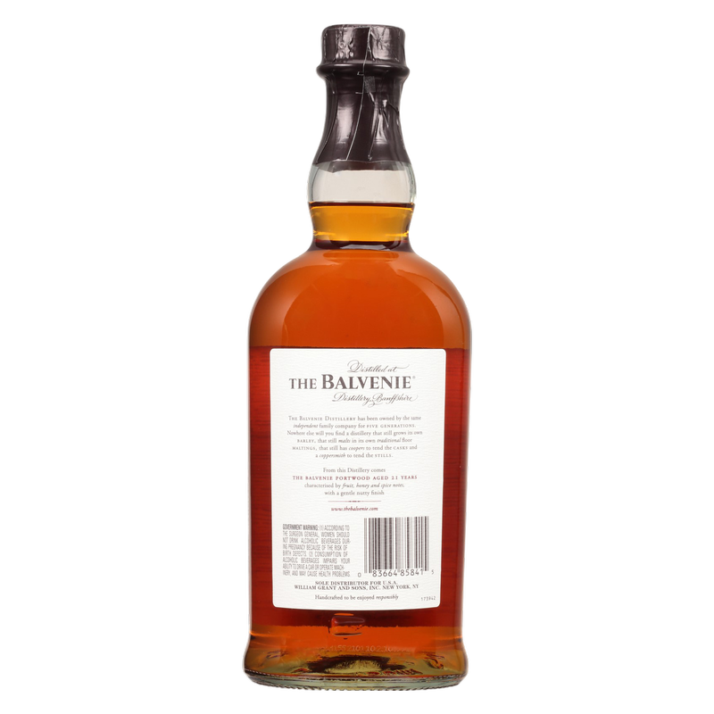 The Balvenie PortWood 21 Yr 750ml - Balvenie – BevMo! The Balvenie PortWood 21 Yr 750ml - Balvenie – BevMo!