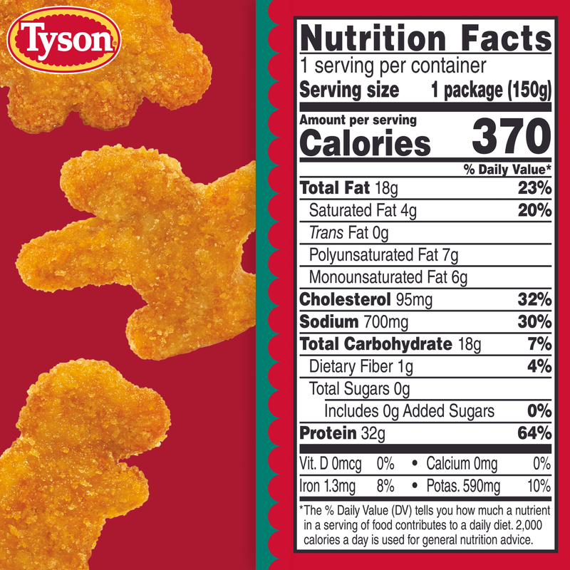 Tyson Mini Dino Nuggets Cup 5.3oz
