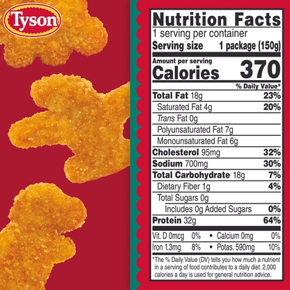Tyson Mini Dino Nuggets Cup 5.3oz