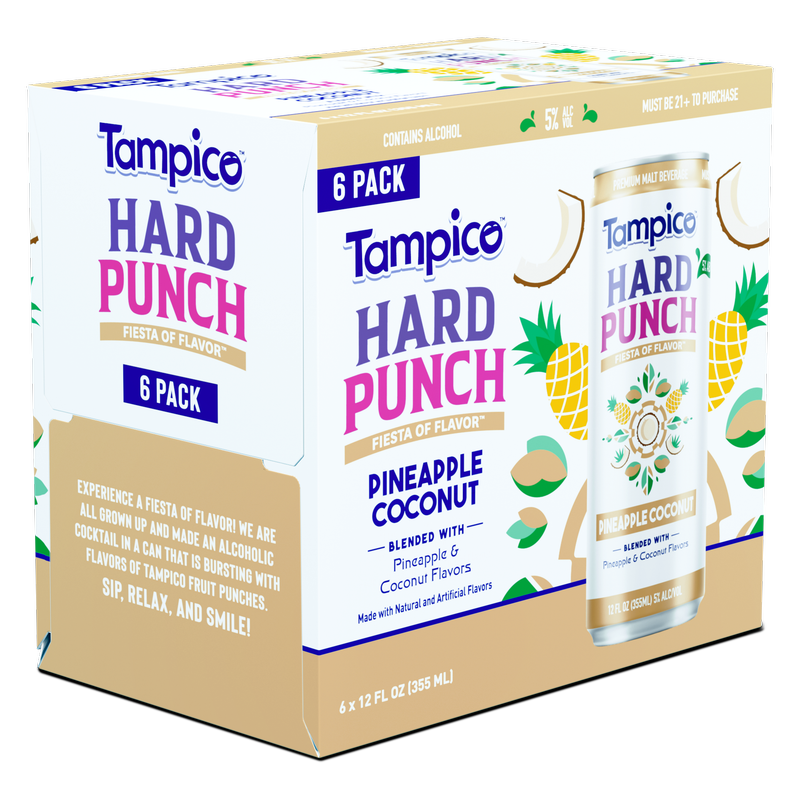 TAMPICO HARD PINAPPL COCO 6PKC