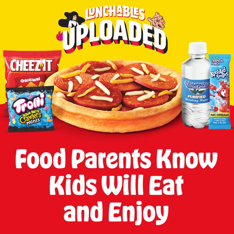 Lunchables Uploaded Pepperoni Deep Dish Pizza - 15oz