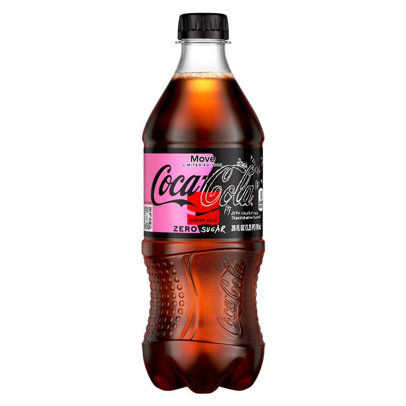 Coke Creations Zero Sugar Move 20oz Bottle – BevMo!