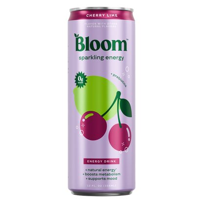 Bloom Energy Cherry Lime 12oz Can