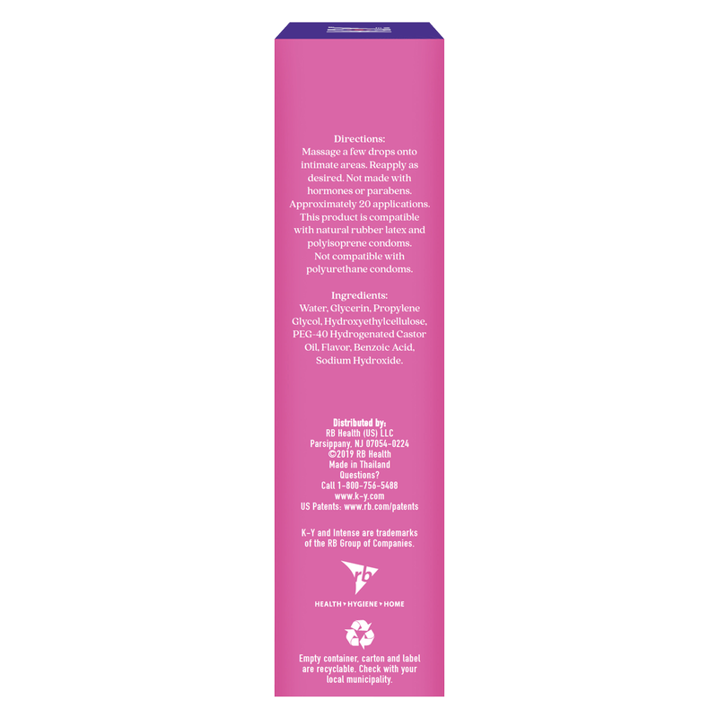 K-Y Intense Pleasure Gel .34oz