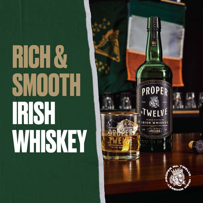 Proper No. Twelve Irish Whiskey 1.75L (80 Proof) - Proper No