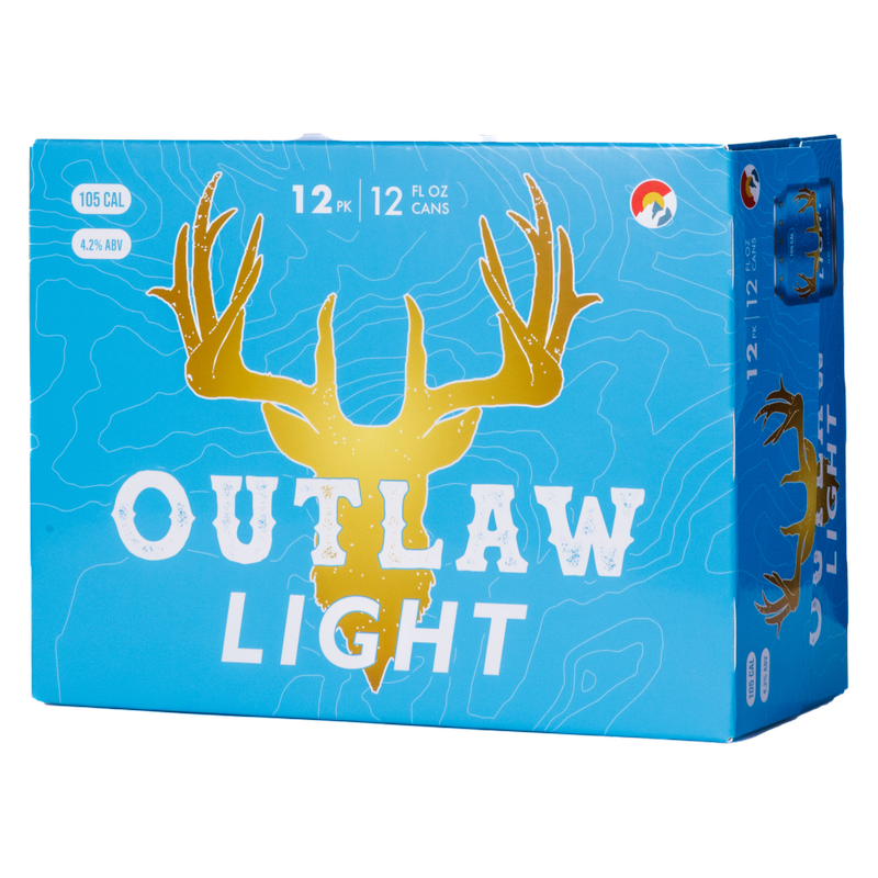 Outlaw Light Beer 12pk 12oz Can 4.2% ABV