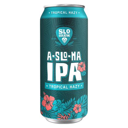 SLO Brewing A-SLO-HA IPA 4pk 16oz 6.5% ABV