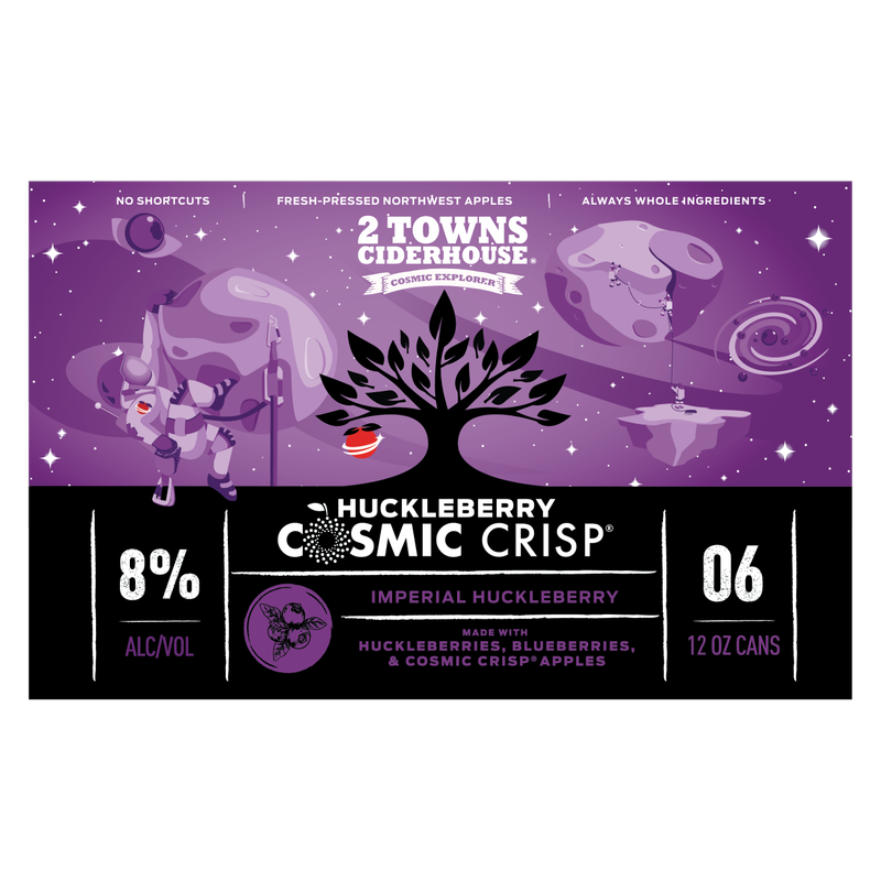 ぐみのお品物 Nording パイプ ＆パイプ BC STAR A 2本 2 Towns Ciderhouse Huckleberry Cosmic Crisp 6pk 12oz Can 8.0% ABV