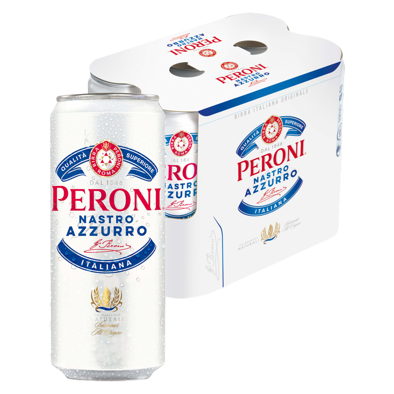 Peroni Mat Peroni Nastro Azzuro 6pk 12oz Can - Peroni – BevMo!