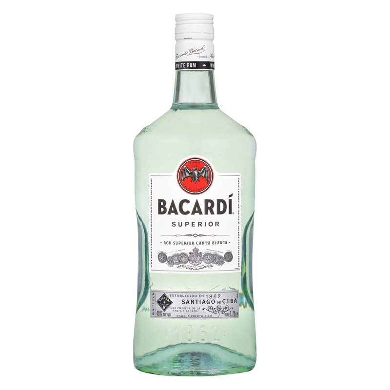 Bacardi Superior White Rum 1.75L (80 proof)