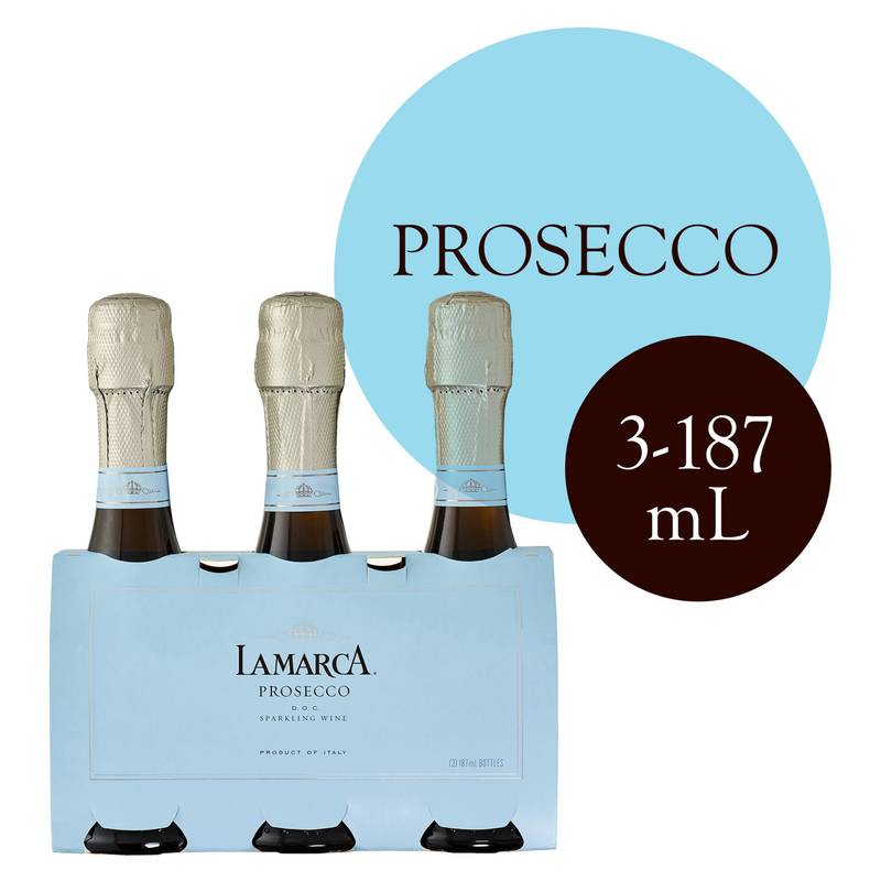 La Marca Prosecco 3pk 187ml Btl