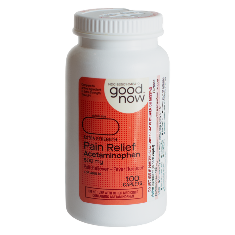 Goodnow Extra Strength Pain Relief Acetaminophen 500ML -100 caplets