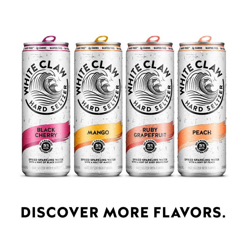White Claw Hard Seltzer Watermelon 6pk 12oz Can 5.0% ABV