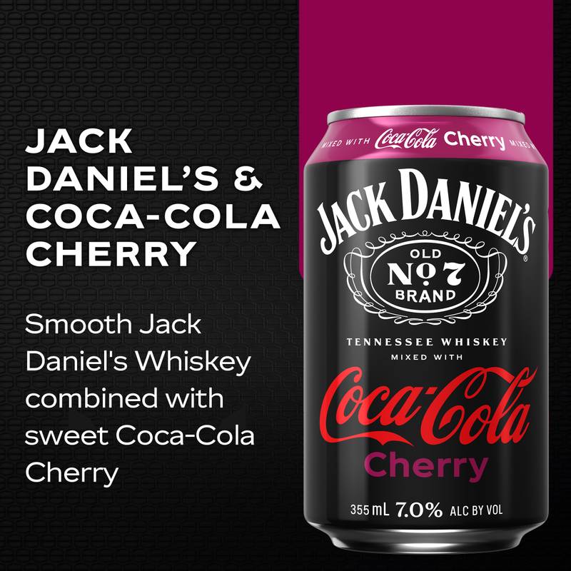 Jack & Coke Variety Pack 6pk 12oz Can 7% ABV - Jack Daniel's – BevMo!