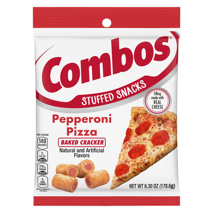 Combos Cracker Pepperoni Pizza 6.3oz