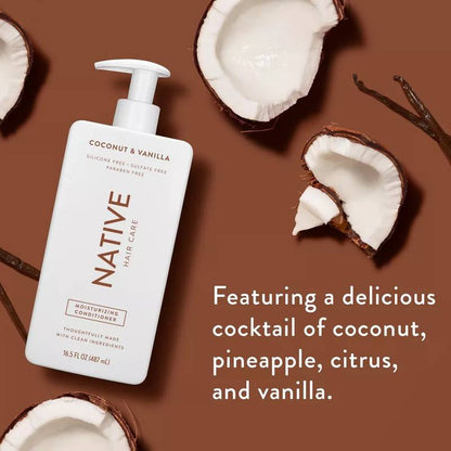Native Conditioner, Coconut & Vanilla, 16.5 fl oz