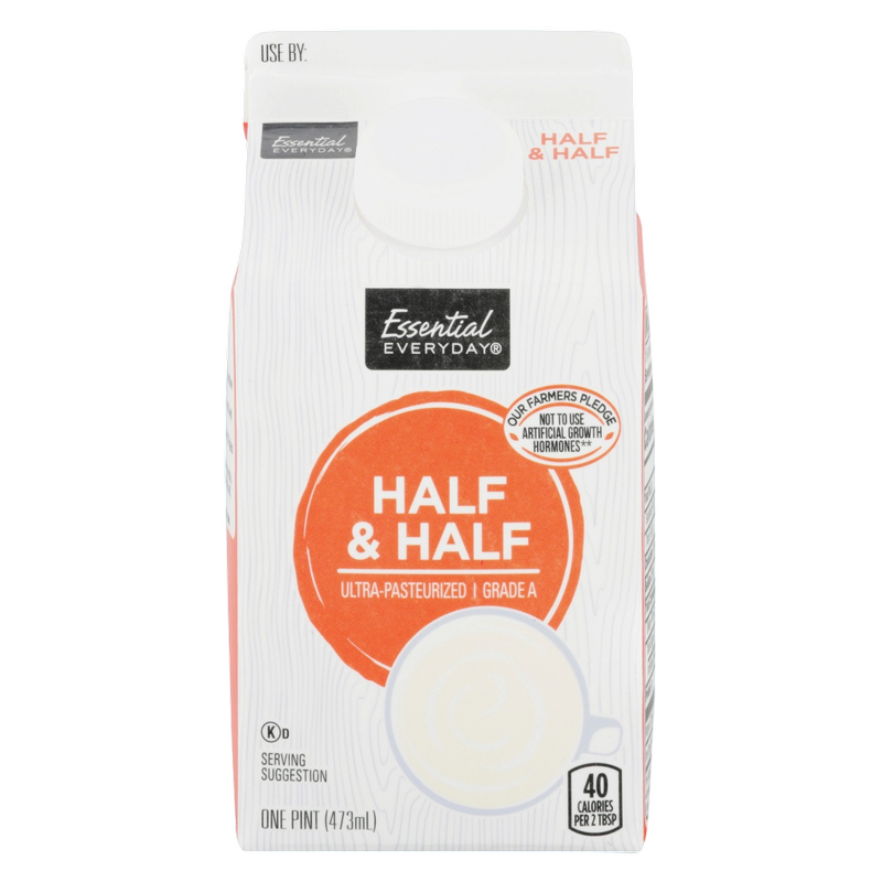 Essential Everyday Half & Half 16oz Ctn