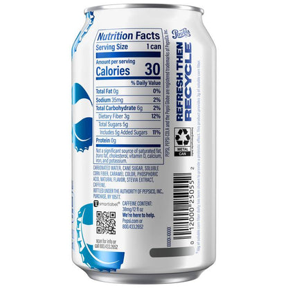 Pepsi Prebiotic Cola 12oz Can