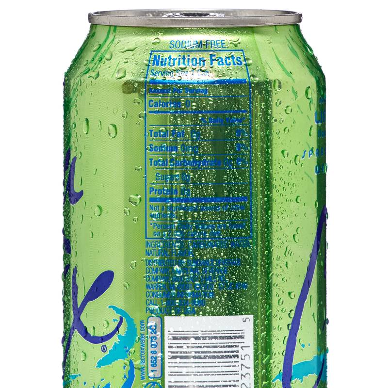 La Croix Lime Sparkling Water 12oz