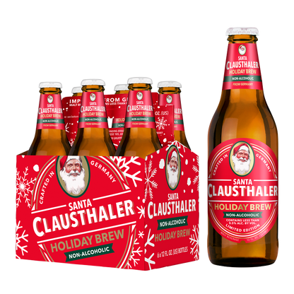 Clausthaler Santa Clausthaler Holiday Brew Non-Alcoholic 6pk 12oz Btl