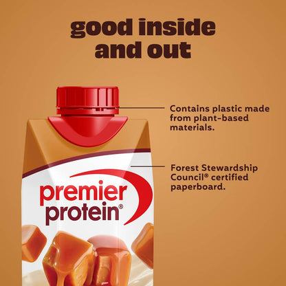 Premier Protein 30g Caramel High Protein Shake 4pk 11oz Ctn