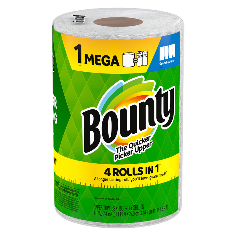 Bounty 1ct Select-A-Size Paper Towels, Mega Roll