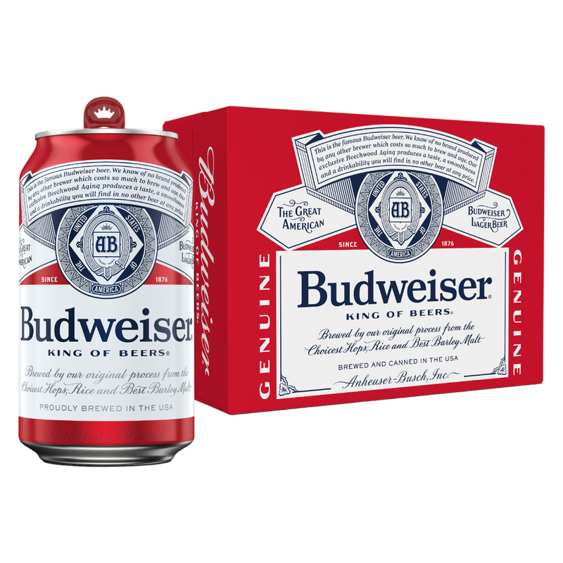 Budweiser 12pk 12oz Can 5.0% ABV
