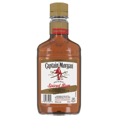 Captain Morgan Spiced Rum 200ml PET (70 Proof)