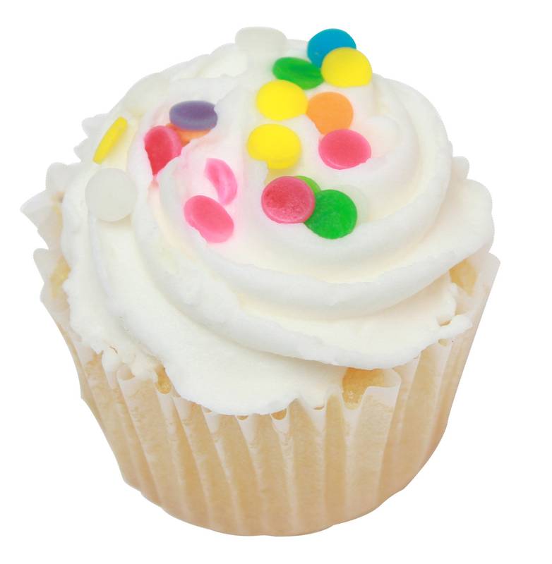 Two-Bite Mini Vanilla Cupcakes - 12ct
