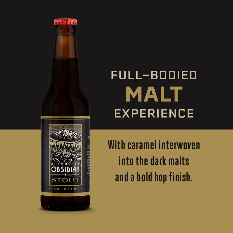 Deschutes Obsidian Stout 6/12oz Bottle
